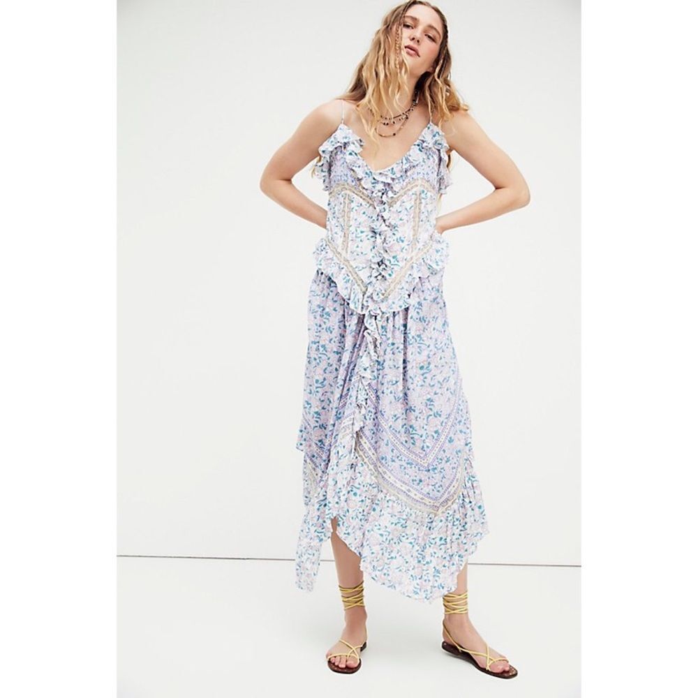 Free People Canyon Moon Maxi Top Dress